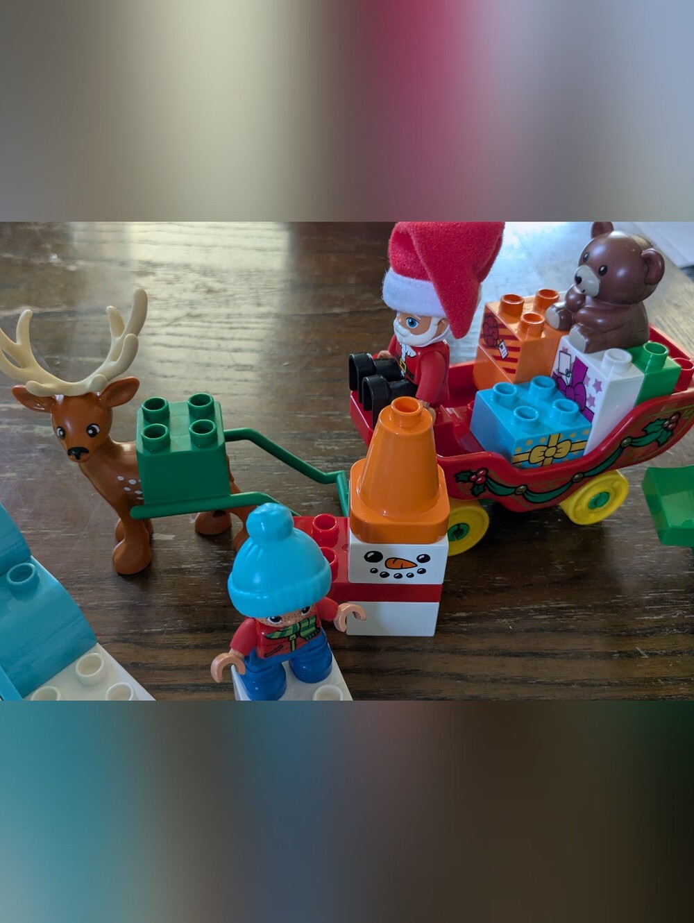 Lego Duplo Set Holiday Sleigh Christmas - Picture 2 of 2